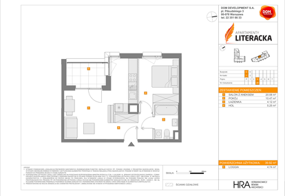 Mieszkanie w inwestycji: Apartamenty Literacka etap 2