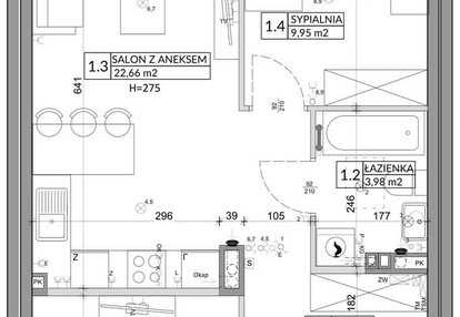 Mieszkanie w inwestycji: Osiedle Młodych etap VII