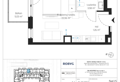 Mieszkanie w inwestycji: Nadmotławie Apartments etap J