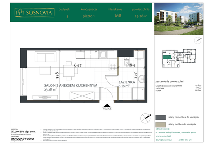 Mieszkanie w inwestycji: Sosnovia