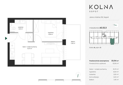 Mieszkanie w inwestycji: Kolna Sopot