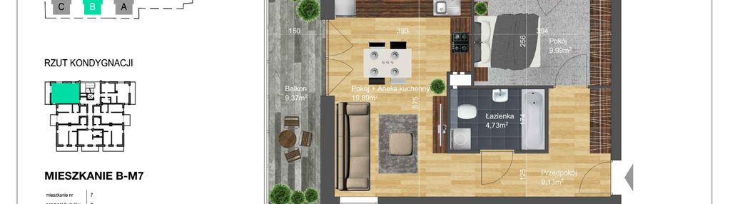 Mieszkanie w inwestycji: Bunscha Park 4.0