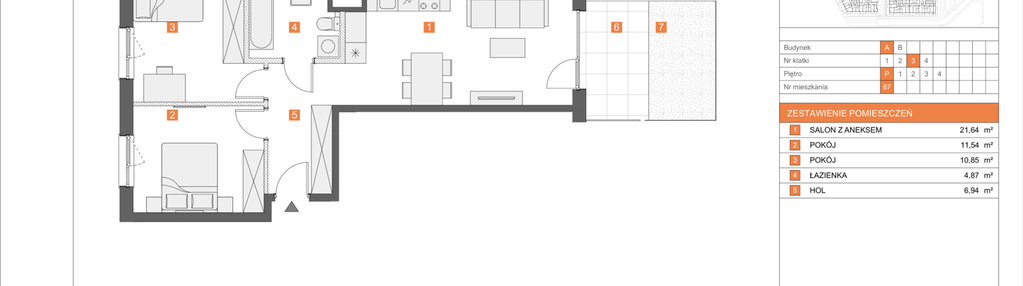 Mieszkanie w inwestycji: Osiedle Myśliborska