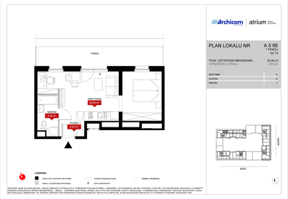 Mieszkanie w inwestycji: Atrium - Nowy Szczepin