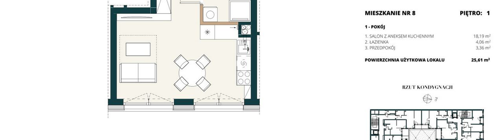 Mieszkanie w inwestycji: Przy Placu Wolności