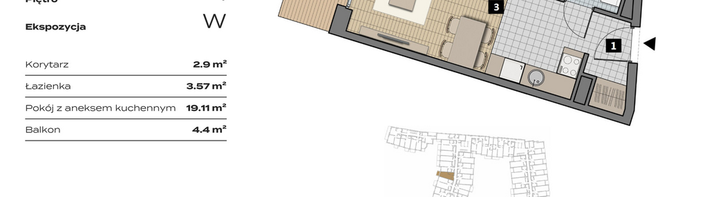 Mieszkanie w inwestycji: City Łobzów