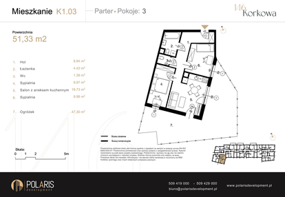 Mieszkanie w inwestycji: Korkowa 146