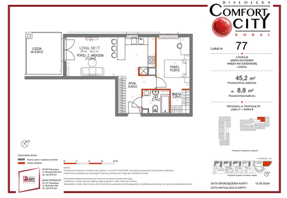 Mieszkanie w inwestycji: Comfort City Koral