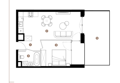 Mieszkanie w inwestycji: Apartamenty Reytana bud. F