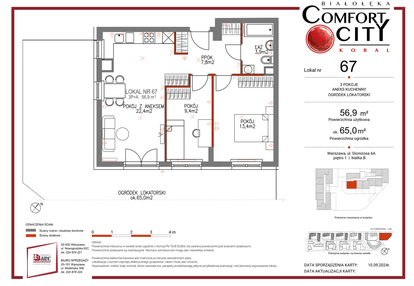 Mieszkanie w inwestycji: Comfort City Koral