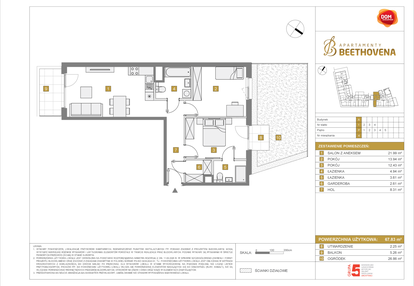 Mieszkanie w inwestycji: Apartamenty Beethovena