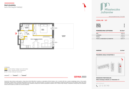 Mieszkanie w inwestycji: Miasteczko Julianów