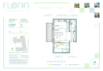 Mieszkanie w inwestycji: Flora Śródmieście