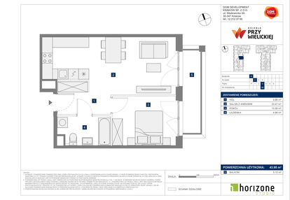 Mieszkanie w inwestycji: Osiedle przy Wielickiej etap 1.2