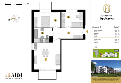 Mieszkanie w inwestycji: Apartamenty Opolczyka