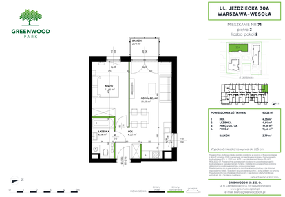 Mieszkanie w inwestycji: Greenwood Park