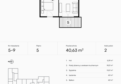 Mieszkanie w inwestycji: Pączka 1