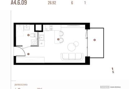 Mieszkanie w inwestycji: Belg Apartamenty etap II