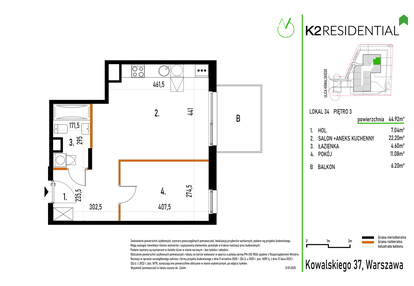 Mieszkanie w inwestycji: Kowalskiego 37