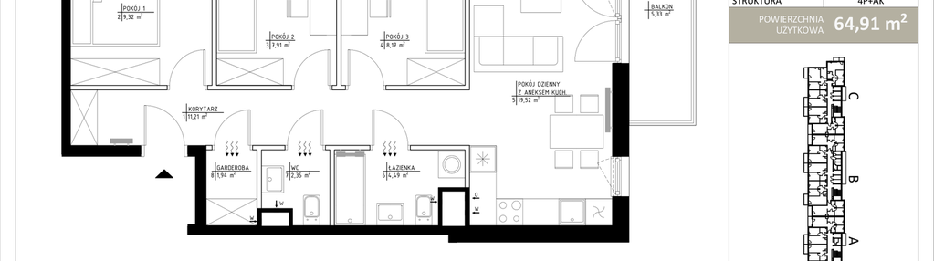 Mieszkanie w inwestycji: Myslovia