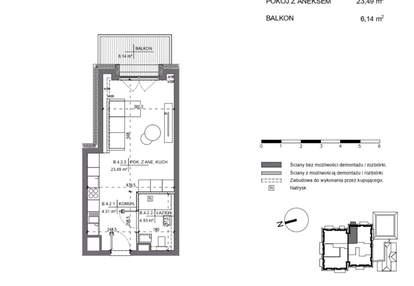 Mieszkanie w inwestycji: Polanka 21