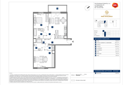 Mieszkanie w inwestycji: Apartamenty Park Matecznego Etap 2
