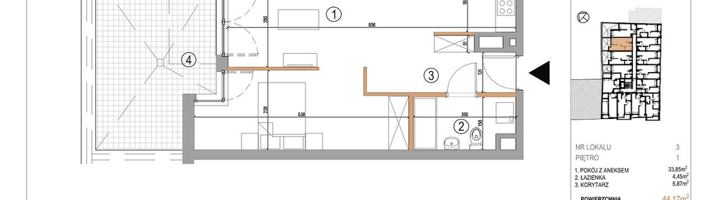 Mieszkanie w inwestycji: 5th Avenue Apartments