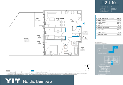 Mieszkanie w inwestycji: Nordic Bemowo - etap III