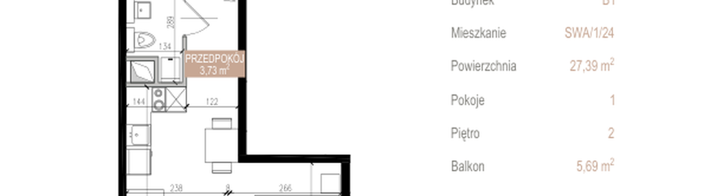 Mieszkanie w inwestycji: Apartamenty Świeradowska