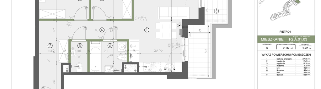 Mieszkanie w inwestycji: Sady Żoliborz II