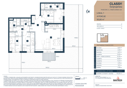 Mieszkanie w inwestycji: Classy Świętojańska