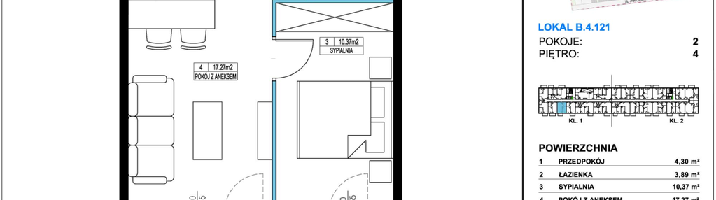 Mieszkanie w inwestycji: Jabłonova