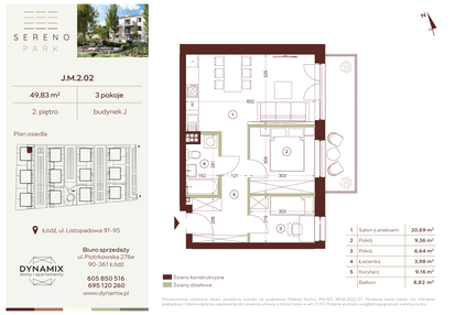 Mieszkanie w inwestycji: Sereno Park