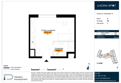 Mieszkanie w inwestycji: ŁACINA SPOT