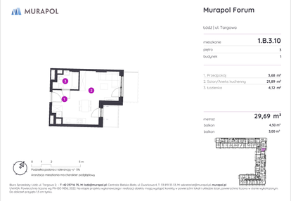 Mieszkanie w inwestycji: Murapol Forum