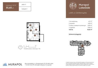 Mieszkanie w inwestycji: Murapol LakeSide