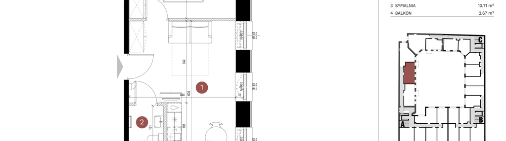 Mieszkanie w inwestycji: Konopacka