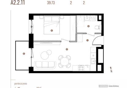 Mieszkanie w inwestycji: Belg Apartamenty etap II