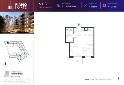 Mieszkanie w inwestycji: Piano