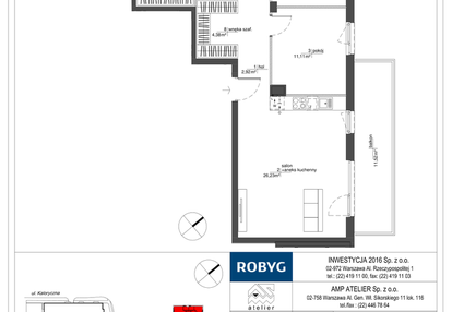 Mieszkanie w inwestycji: Rytm Mokotowa - etap 2A