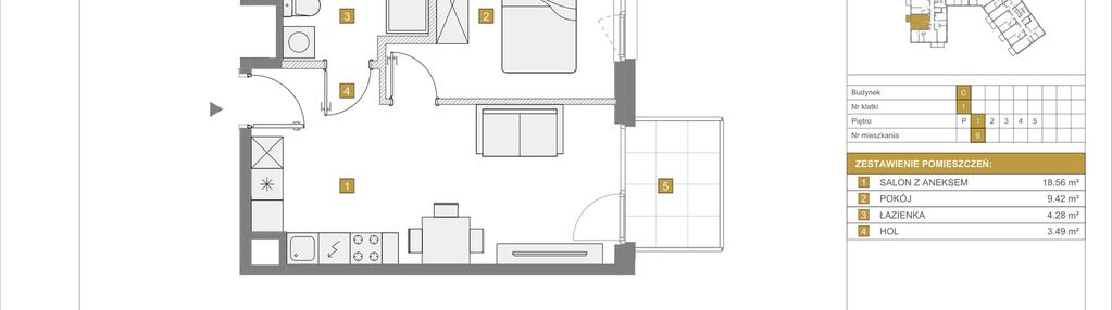 Mieszkanie w inwestycji: Apartamenty Beethovena etap 2
