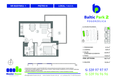 Mieszkanie w inwestycji: Baltic Park 2 Pogorzelica bud. 1 i 2
