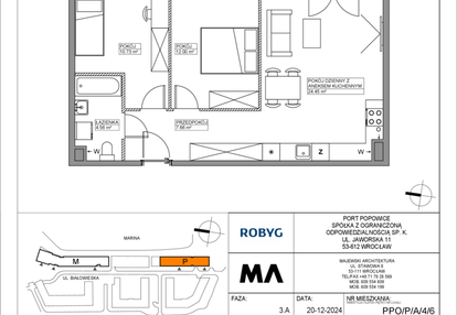 Mieszkanie w inwestycji: Port Popowice bud. M i P