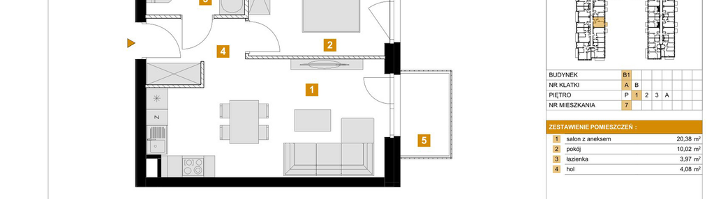 Mieszkanie w inwestycji: Osiedle Arkadia etap 2