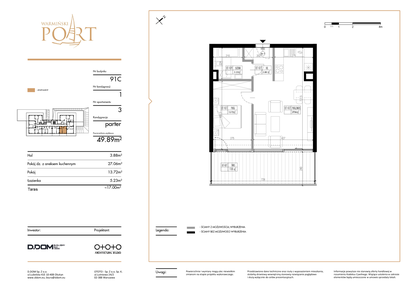 Mieszkanie w inwestycji: Warmiński Port etap III