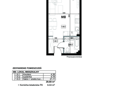 Mieszkanie w inwestycji: Miejska Premium II
