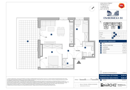 Mieszkanie w inwestycji: Osobowicka 114