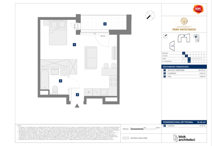 Mieszkanie w inwestycji: Apartamenty Park Matecznego Etap 1