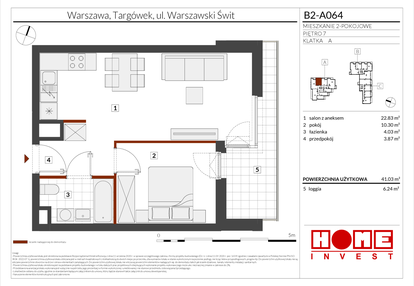 Mieszkanie w inwestycji: Warszawski Świt etap IX