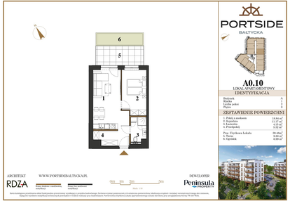 Mieszkanie w inwestycji: Portside Bałtycka